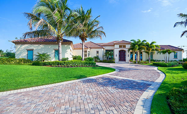 Residential Paver Driveway in Cisco, TX